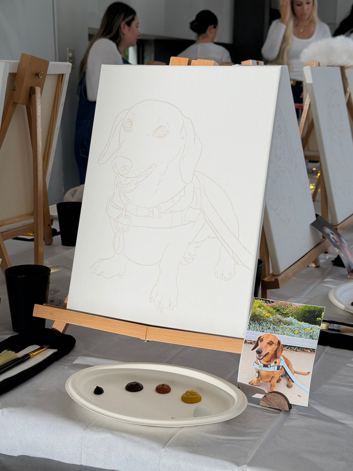 Painting station