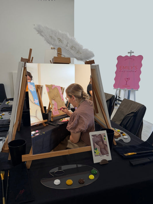 Kingscliff Hens Party Paint & Sip | Island Muse Paint and Sip