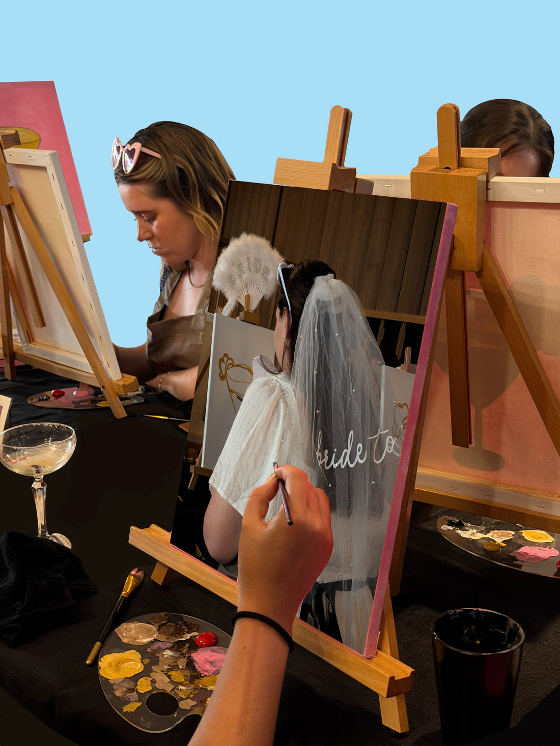 Last Rodeo Hens Paint Party at The Cavill Hotel | Painted Social Gold Coast