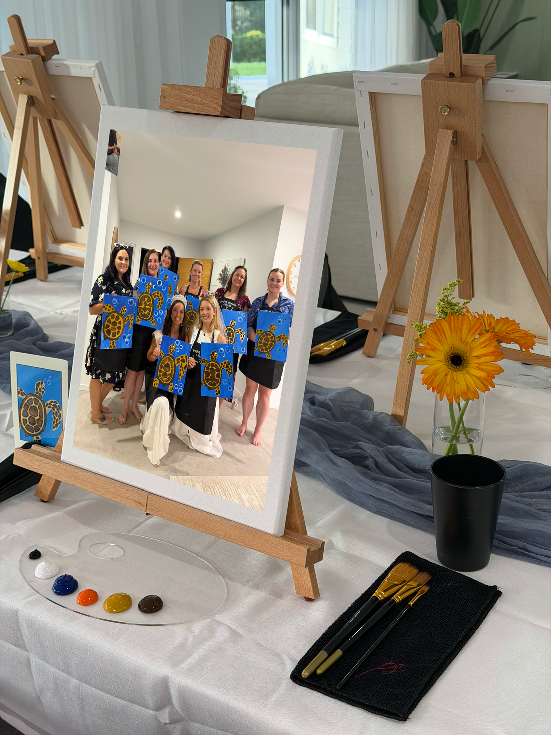 Hens Private Paint Party- Upper Coomera
